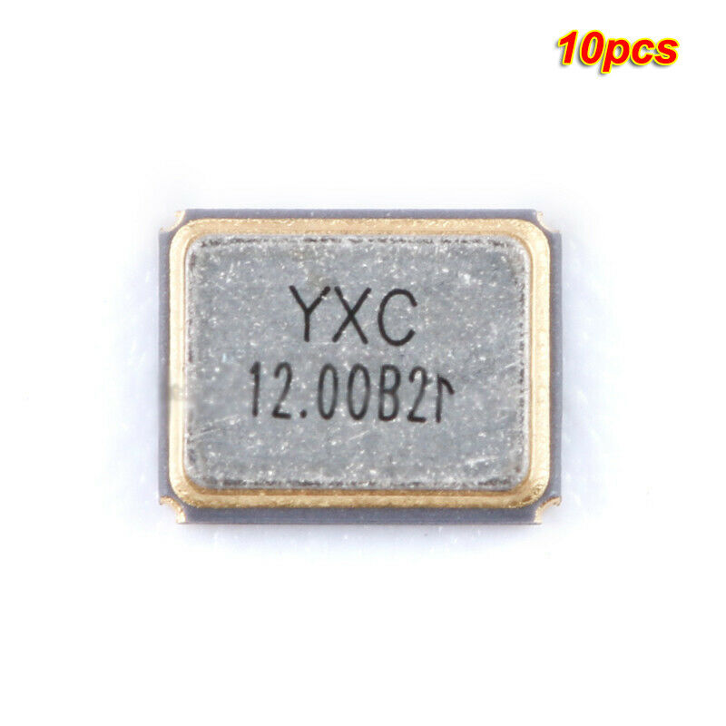 10pcs 12MHz X322512MOB4SI/3225_4P passive quartz resonator crystal oscillator