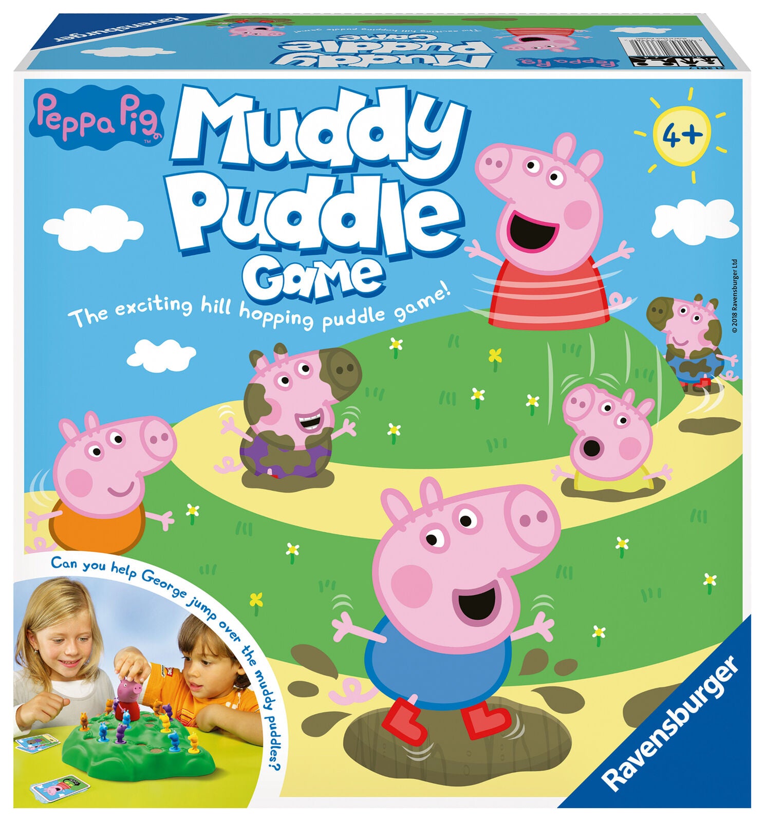 21391 Ravensburger Peppa Pig's Muddy Puddles Childrens Games 37 Pieces Age 3+