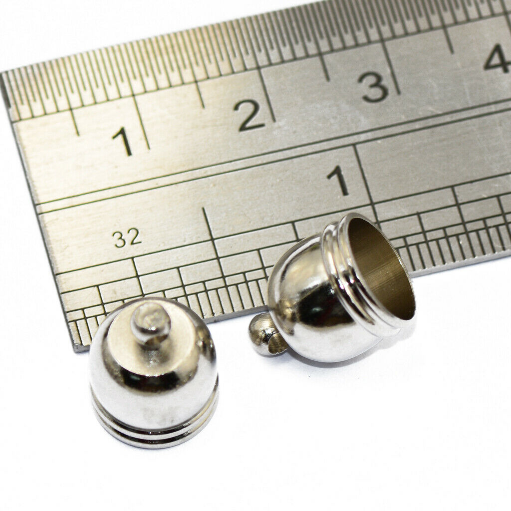10pcs Brass Bell End Bead Caps Tip Jewelry Making Findings for Craft DIY