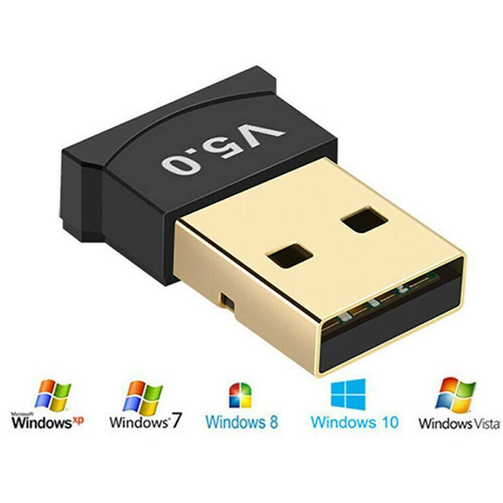 Bluetooth 5.0 Transmitter Receiver USB Dongle Adapter For PC Win7/8/10/xp/vista!