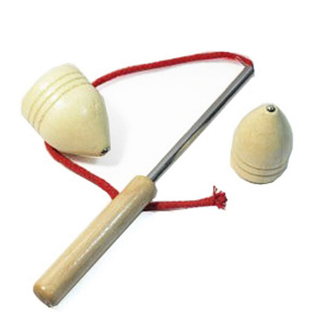 1 Set Wooden Gyro Spinning Top Gyroscope Peg-Top Chinese Classic Kids T C.l8