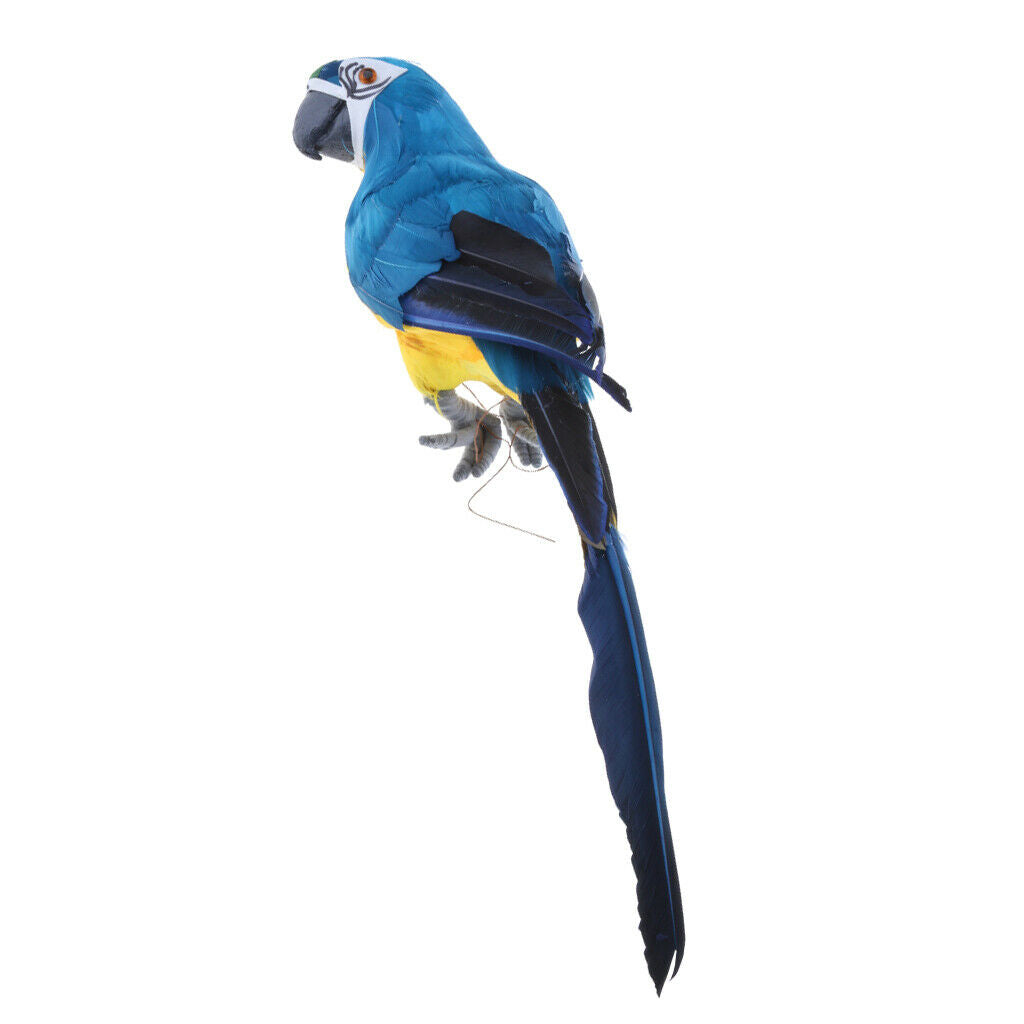 2 Pieces Garden Realistic Bird Ornament Realistic Animal Outdoor Statue