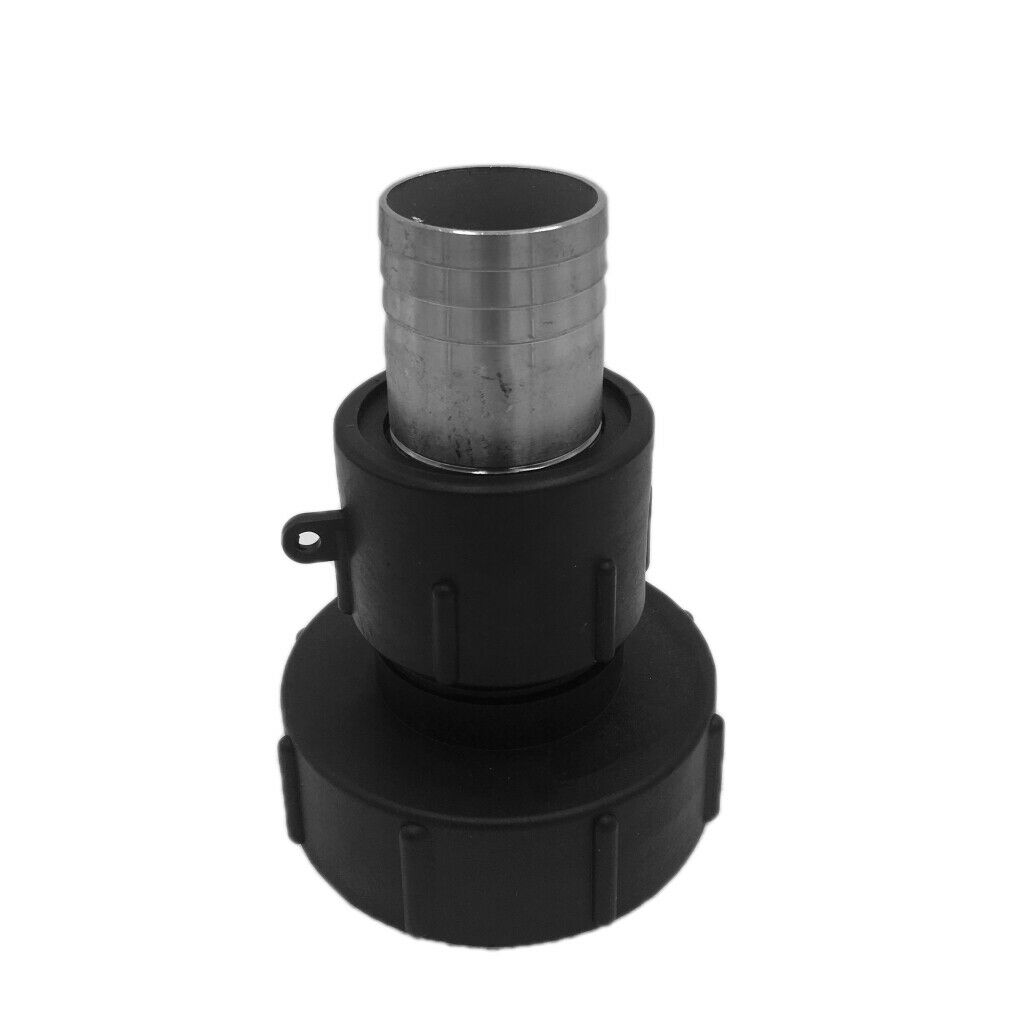 Plastic IBC Water Tank Adapter Connectors S100*8 100mm, DN80, 8mm Pitch 45MM