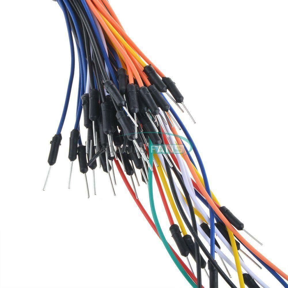 Breadboard 270 Points  PCB Bread 23x12 SYB-46+65pcs Jumper wire For Arduino top