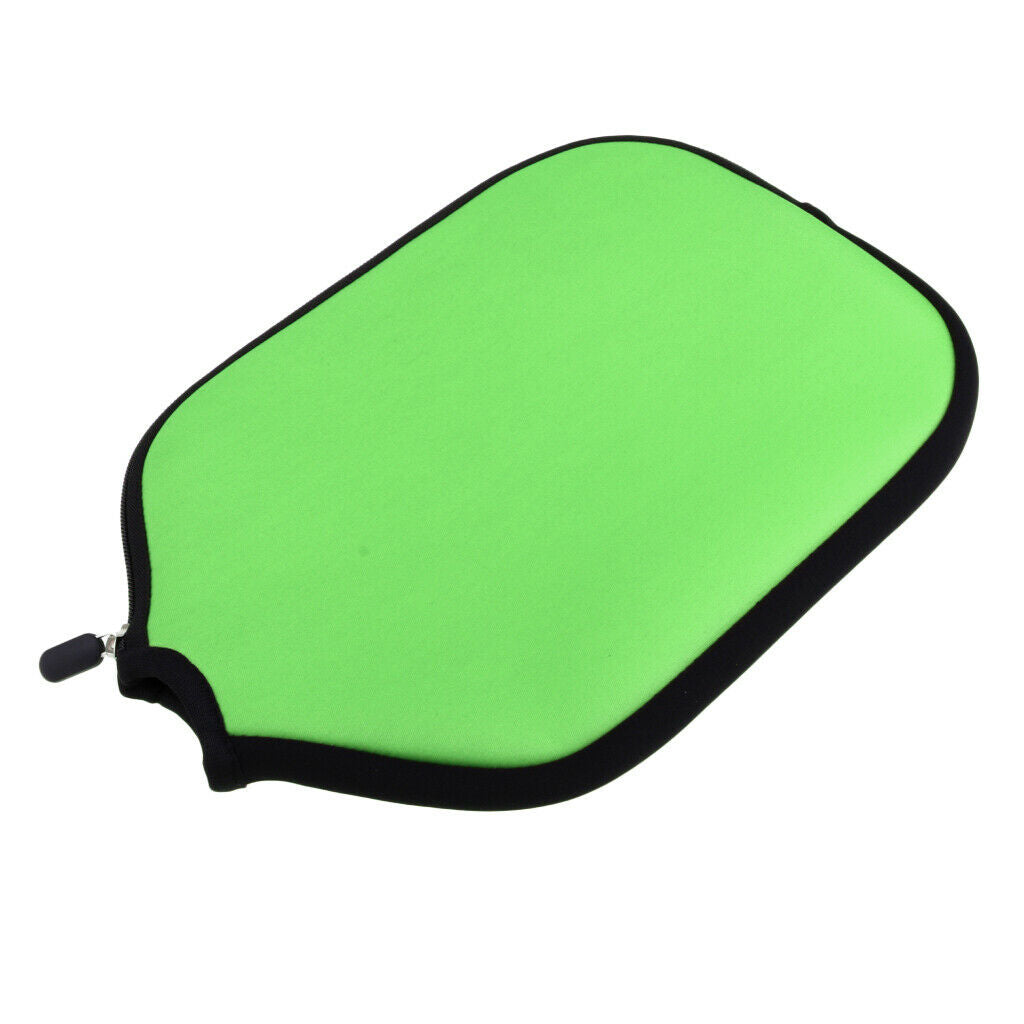 3pcs Universal Black Neoprene Pickleball Paddle Cover Accessories