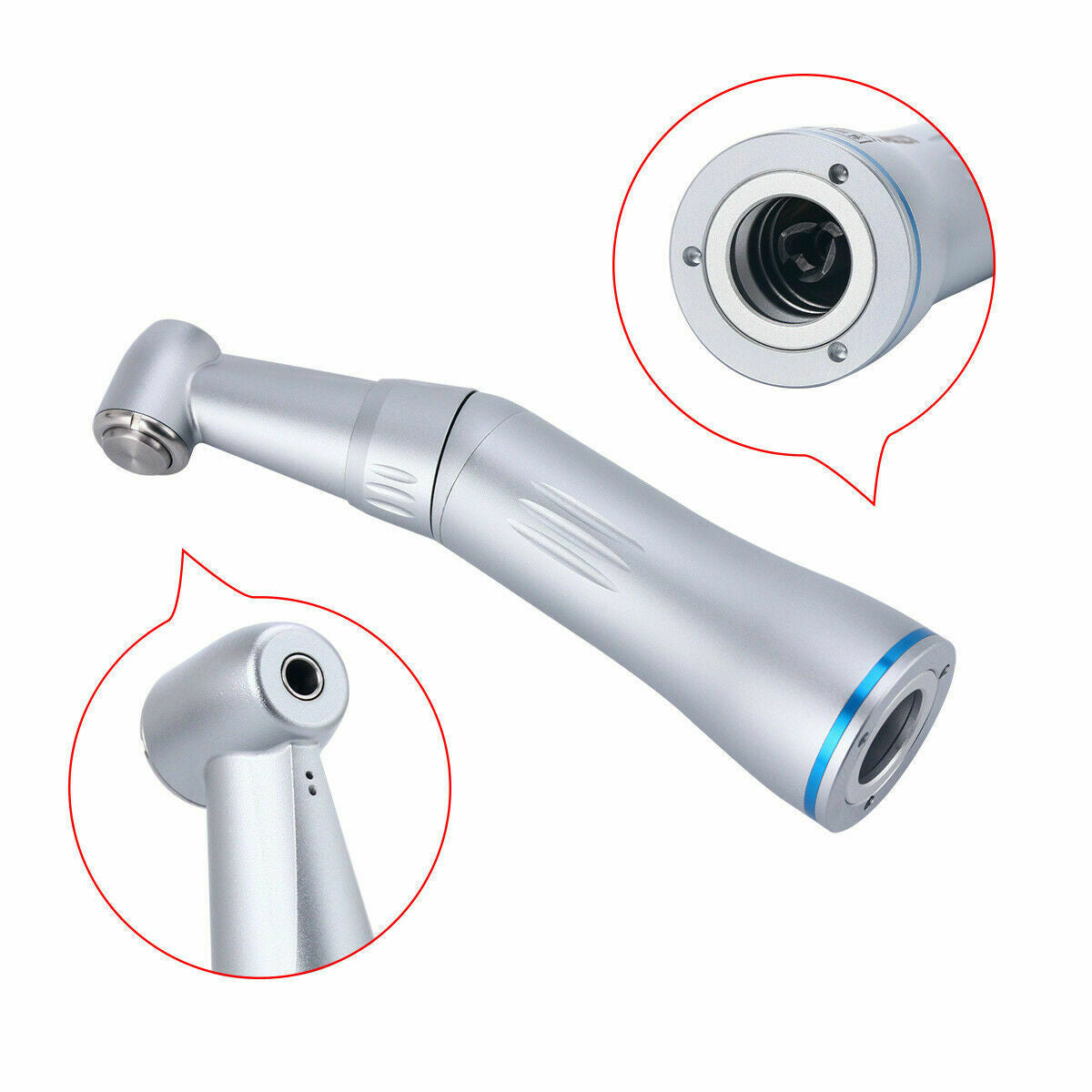 2 X NSK Style Dental Low Speed Contra Angle Handpiece Internal Water Course Push