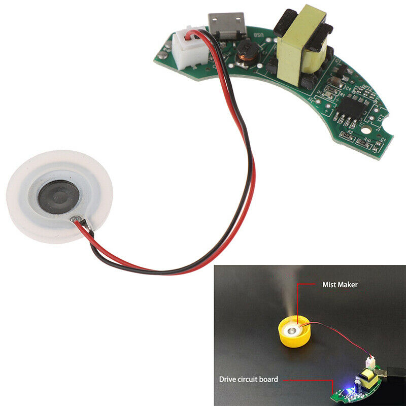 1Set USB Mini Humidifier DIY Kit Mist Maker + Driver Circuit Board Atomizatio SJ