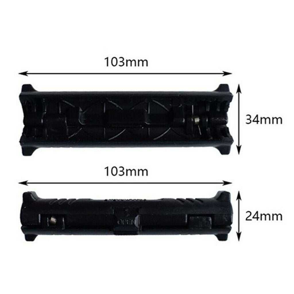 Electric Wire Stripper Practical Cutter Cable Puller Tools Black