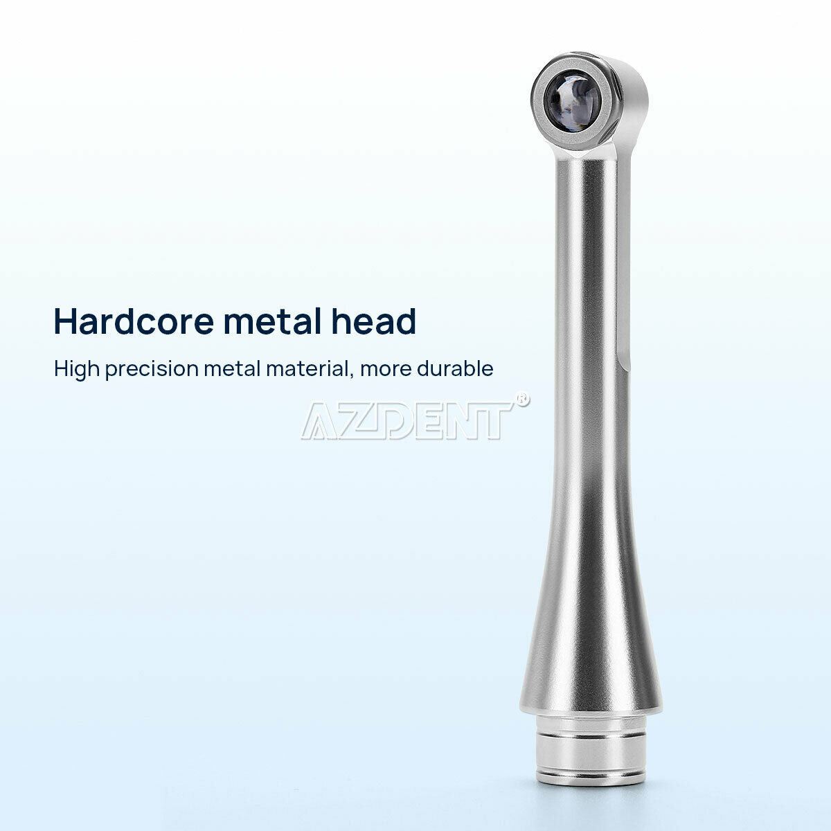 Cordless Dental Curing Light Metal Head Large Capacity LED 1s 800-1500mw/cm²