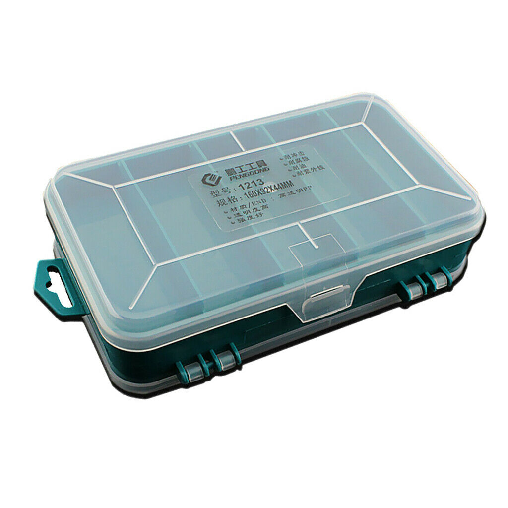 8-Girds Professional Portable Organizer Storage Tools Box, Multi-functional Case