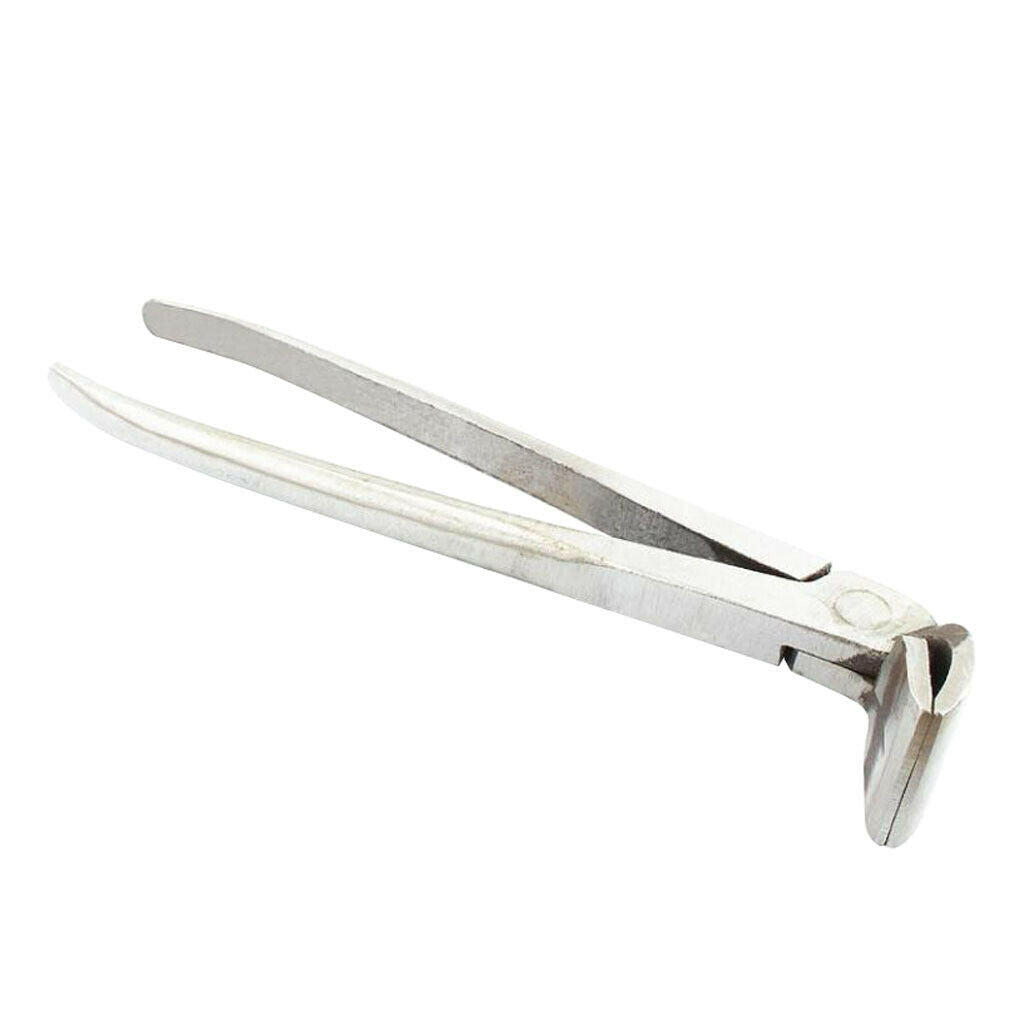 2Pcs Bending Stainless Steel Bag / Leather / Luggage Repairing Pliers