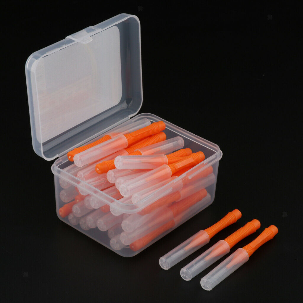Bulk 80pcs Interdental Brushes Hygiene Tooth Brush Tooth Cleaning Tool