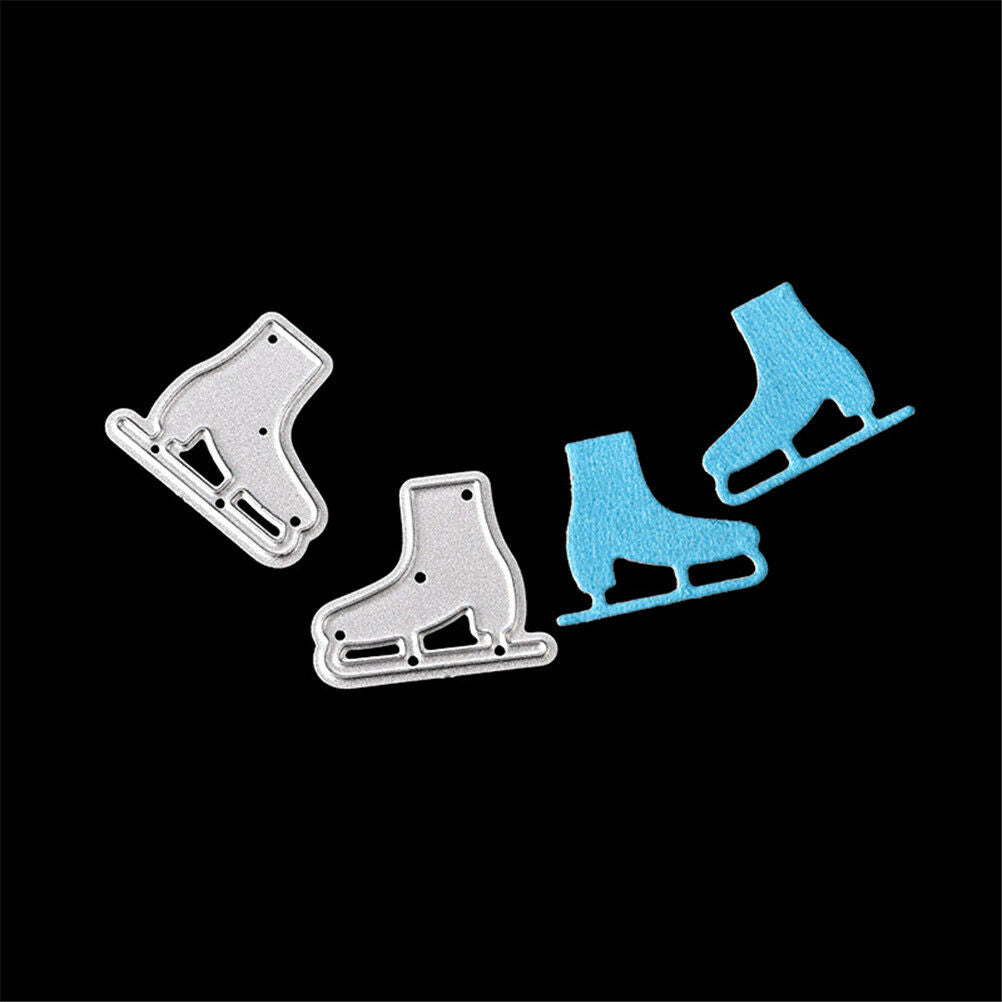 Useful  Skate Metal Crafts Cutting Dies Stencils Photo Album Embossing Cra.l8