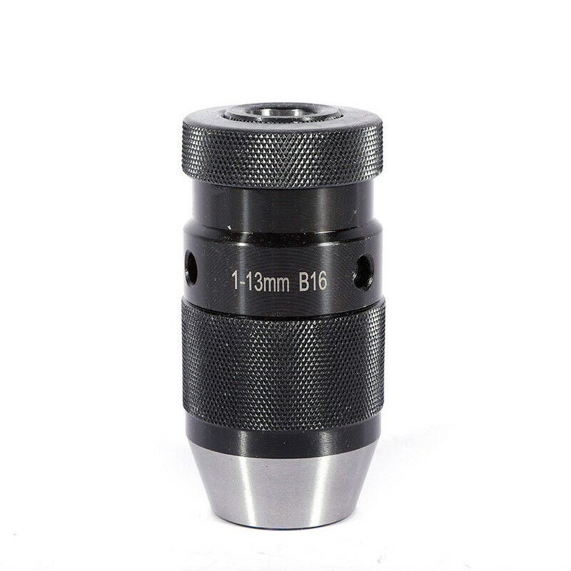 Steel Self Tighten Keyless Lathe Drill Chuck MT2-B16 Arbor Live 16mm MK2 Durable