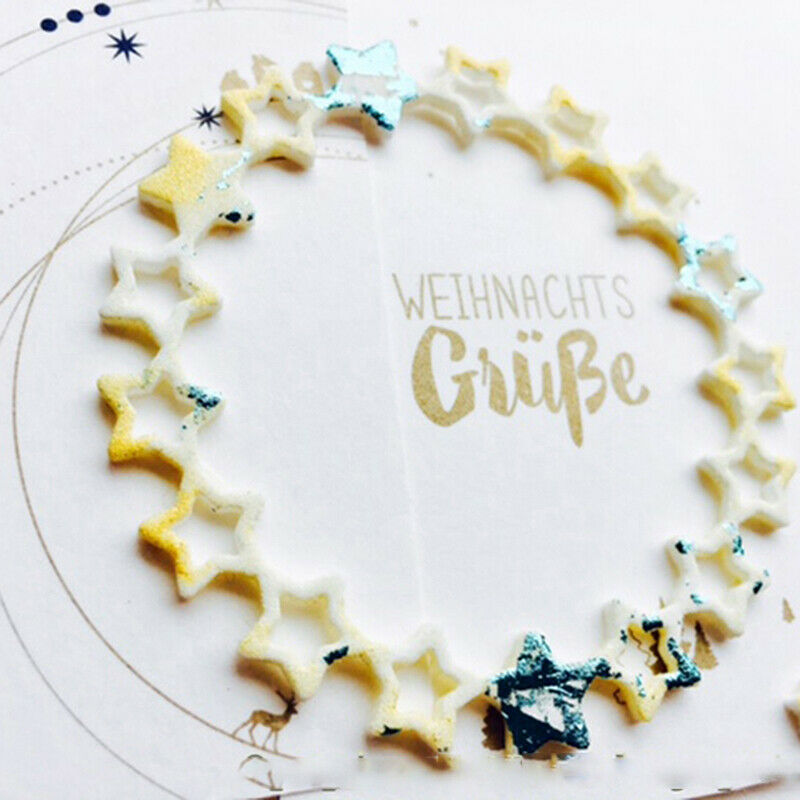 Circle Stars Metal Cutting Dies Stencil for DIY Scrapbooking Paper Card D.l8