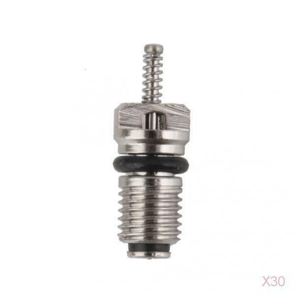 30 Pieces R134a-2 Car Air Conditioning Repair Bit Standard Valve Cap Core