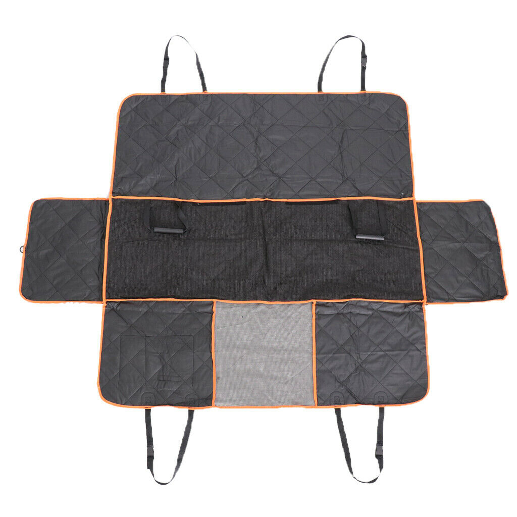 Water-resistant Oxford Pet Dog Cat Car Back Seat Cover Protector Travel