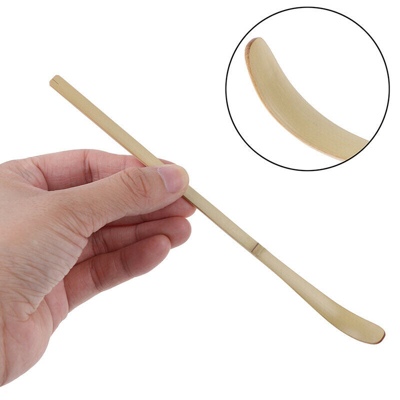 Handmade Bamboo Tea Scoop Matcha Spoon Sticks Tea Ceremony Accessor .l8