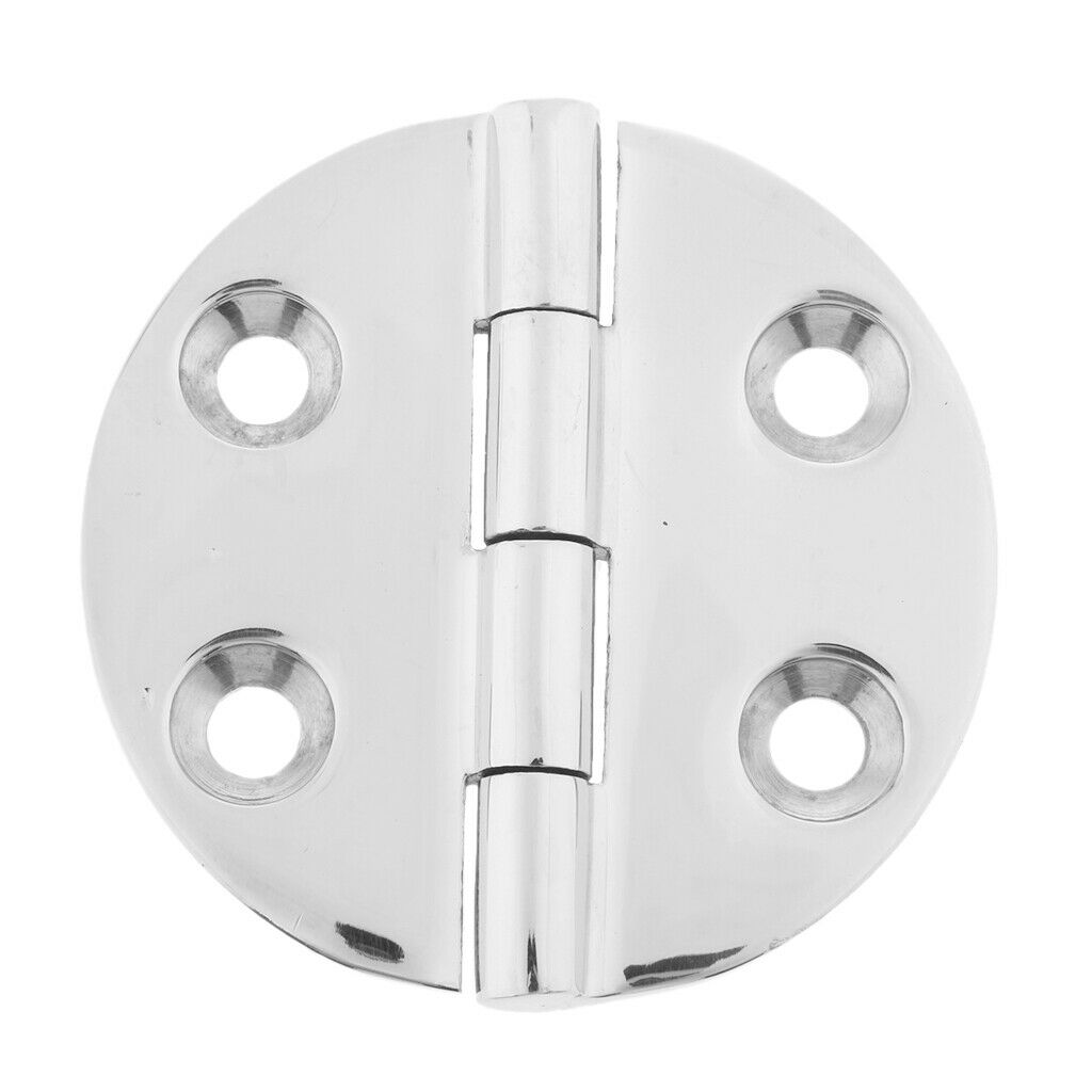 Stainless Steel 316 Heavy Round Hinge 64mm 2 1/2" Door / Hatch