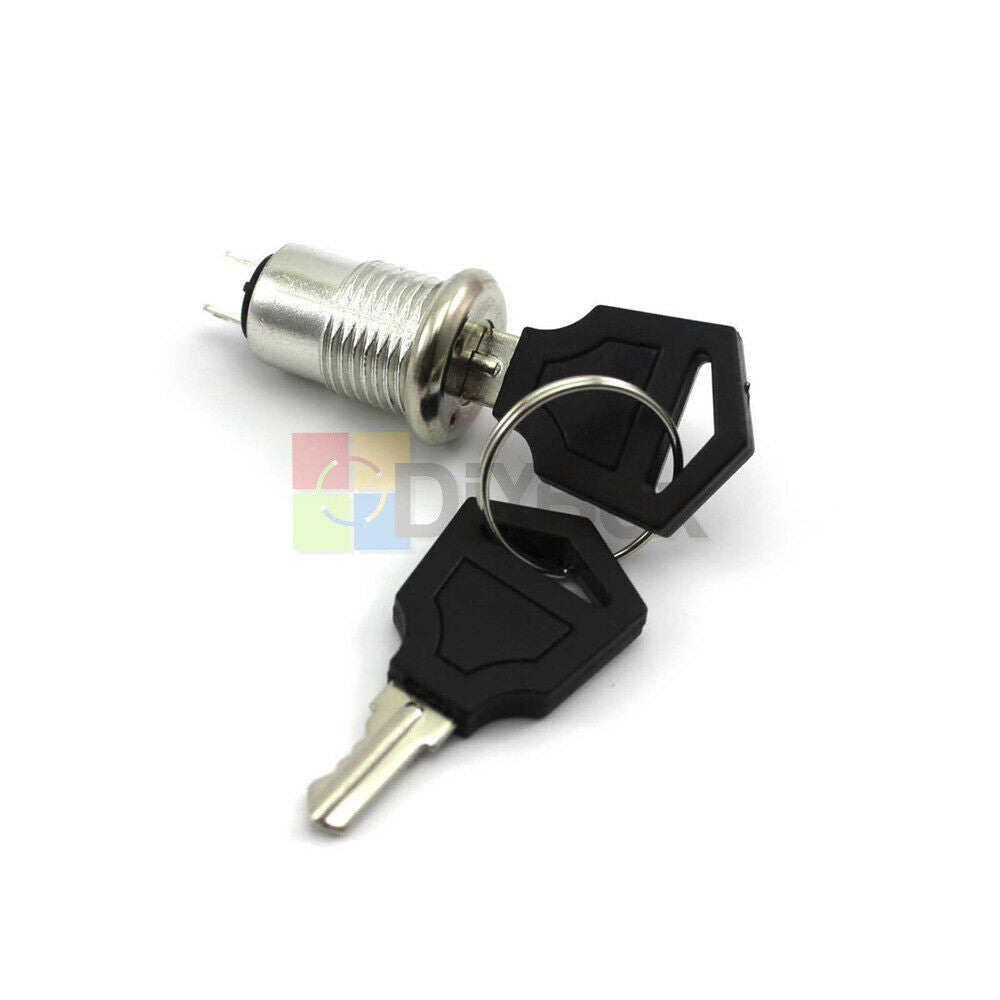 2Pcs S1203 Security Power Locks Phone Lock Electronic Key Switch + Free Keys