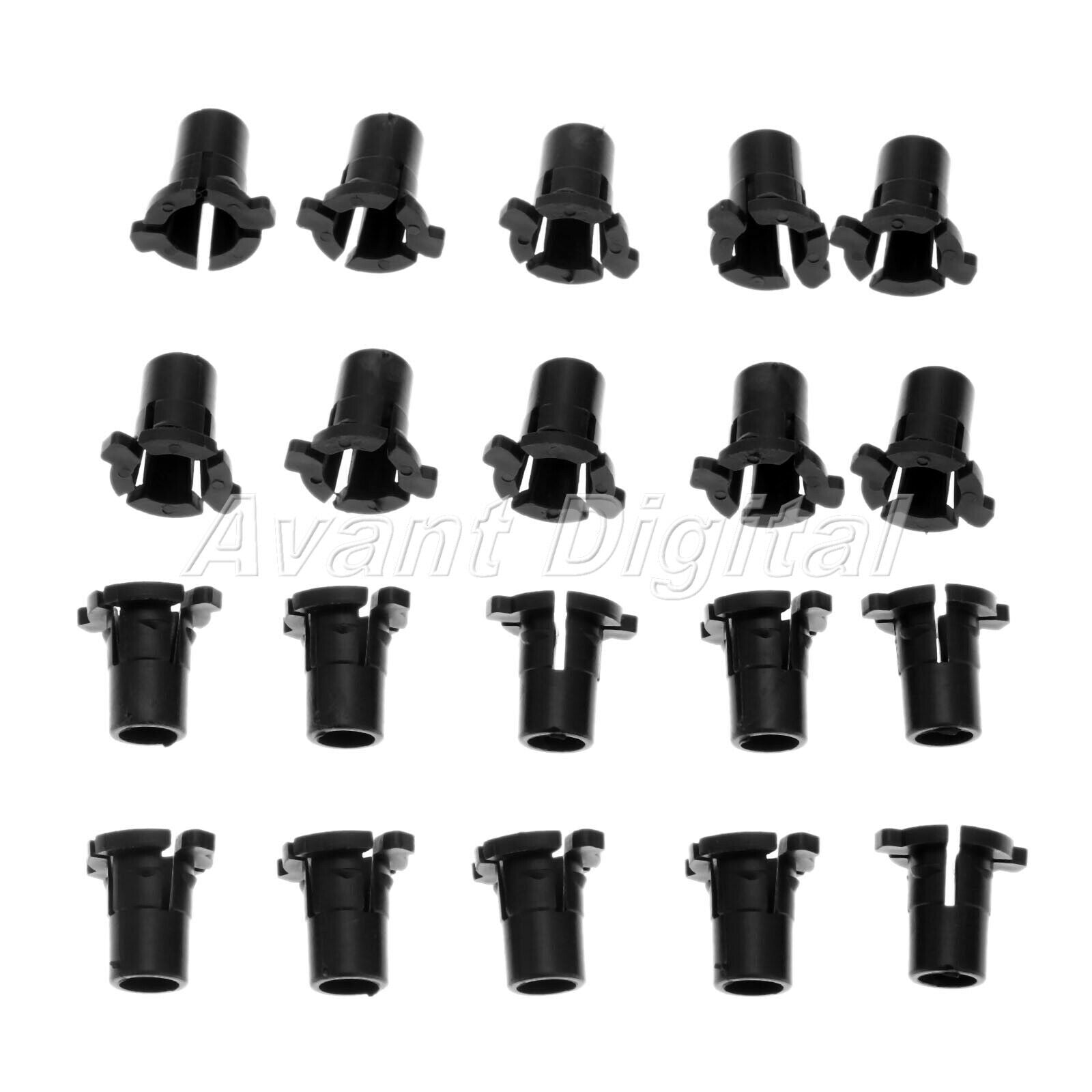 20Pcs Clip Fastener Bumper Rivets Fender Fit for E30 3 E32 7 E34 5 Series