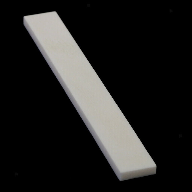 Bone Bridge Saddle White for Acoustic/Electric Guitar Replacement Part