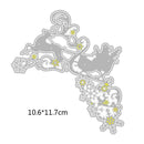 Christmas Carriage Metal Cutting Dies Stencil DIY Scrapbooking Album Paper card