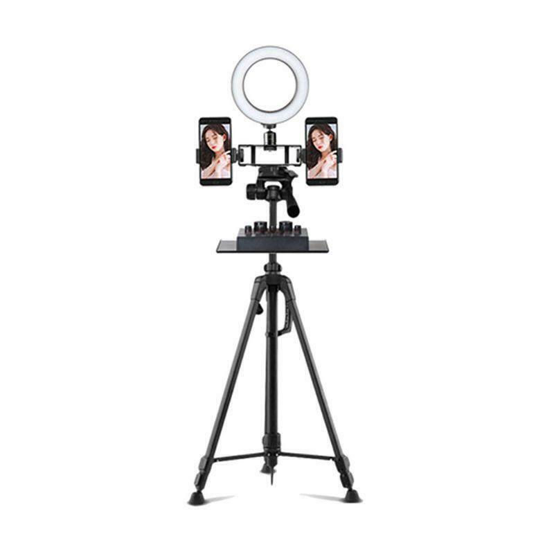 200x130MM Sound Card Tray Live Broadcast Microphone Rack Stand Phone Clip Holder