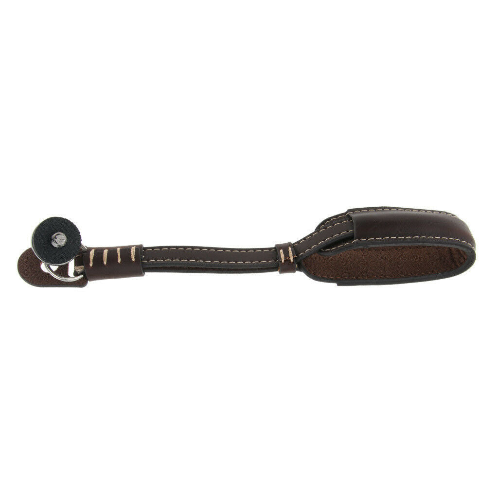Adjustable PU Leather Lanyard Wrist Strap Belt for DJI OSMO Mobile 2 - Brown