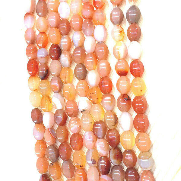 1 Strand/28Pcs 14x10mm Red Agate Faceted Hexagon Olive Loose Beads 15.5" HH666