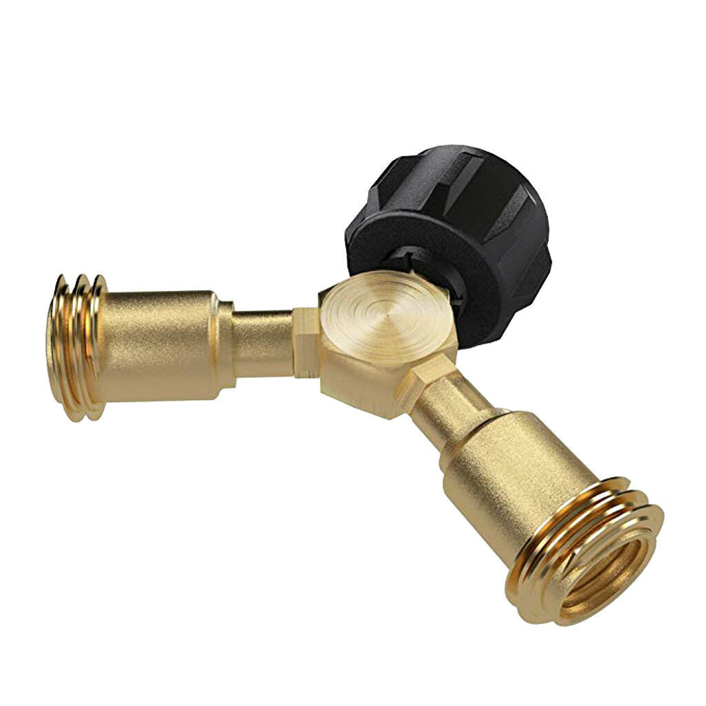 Y-Type Gas Tank Conversion Gas Filling Joint Three-Way Interface Oven Accessorie