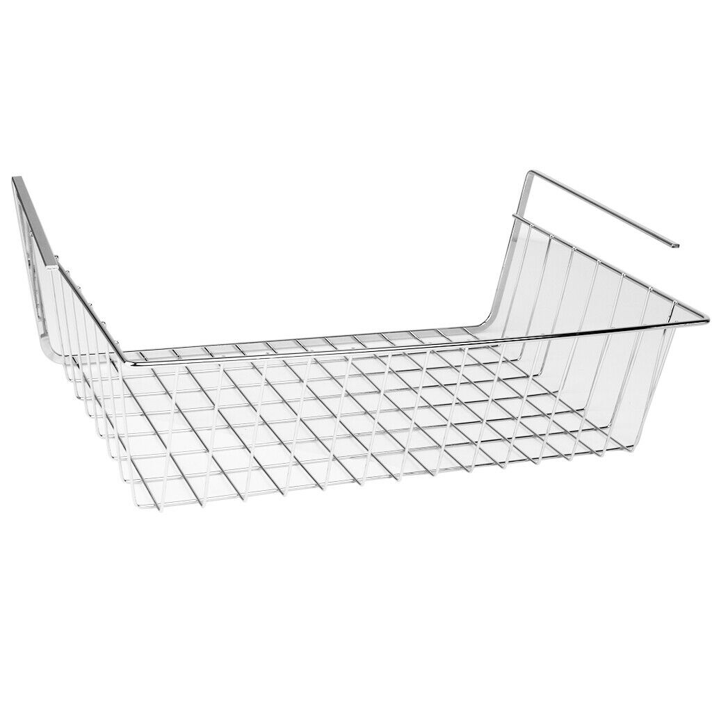 2pcs Hanging Basket Cabinet Basket Wardrobe Basket Rack, 40 X 26 X 15cm