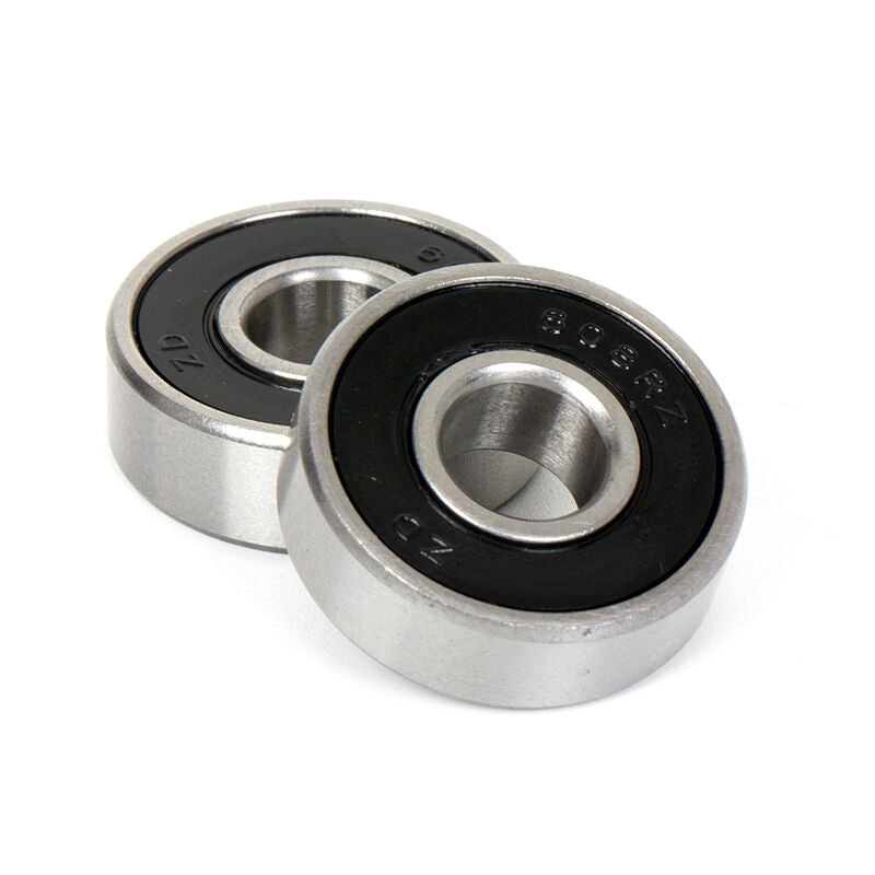 Kmise Skateboard Bearings ABEC 9 for Fidget Spinner Chrome Steel Black 8 Pcs