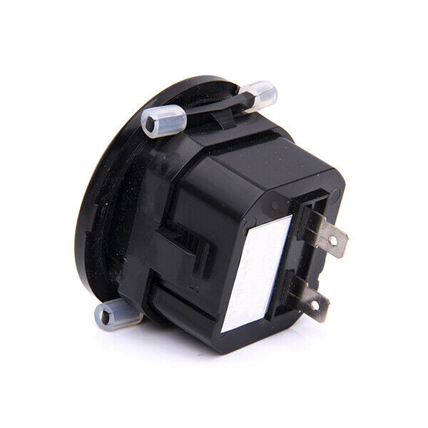 100-250VAC Round Quartz Hour Meter Gauge for Boat Car Truck Engine