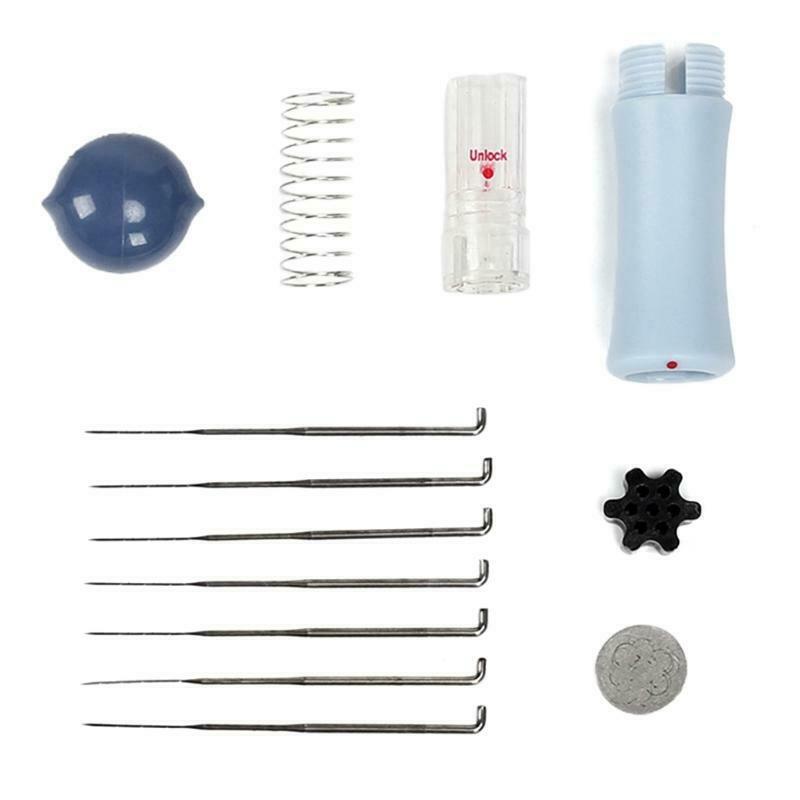 Felting Needle Kit with 7 Needles Felting Stitch Punch Tool Wool Felt Needle
