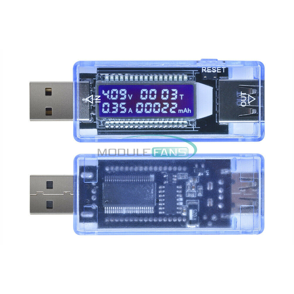 USB Charger 3A Medical Power Detector Test Of battery of Current&Voltage Tester