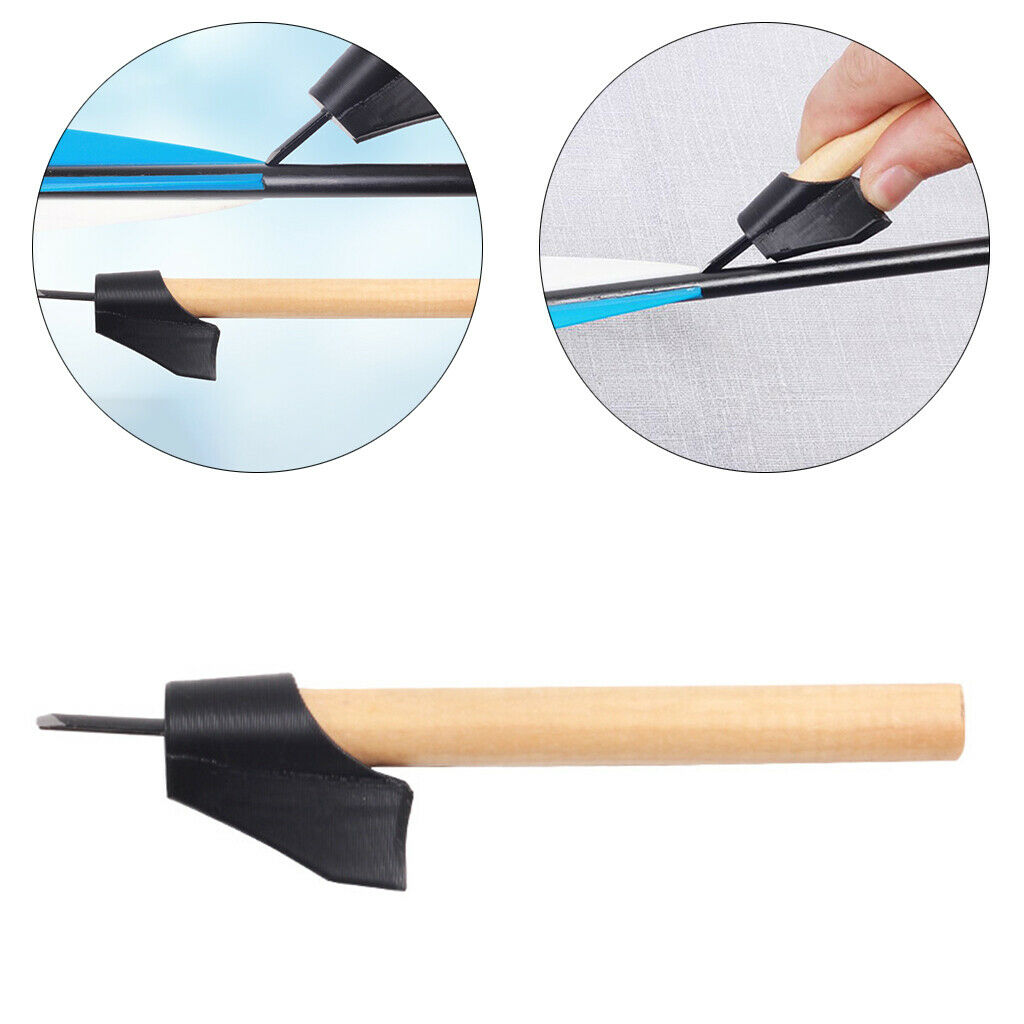 Archery Arrow Stripper Scraper Feather Fletching Remover Hunting Accessories