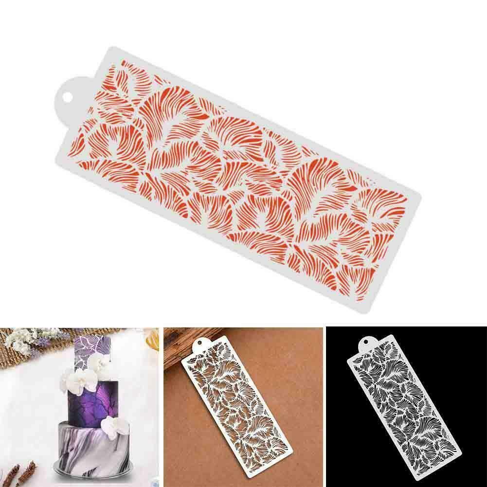 Silicone Lace Mold Mould Sugar Craft Fondant Mat Cake Tool Decorating