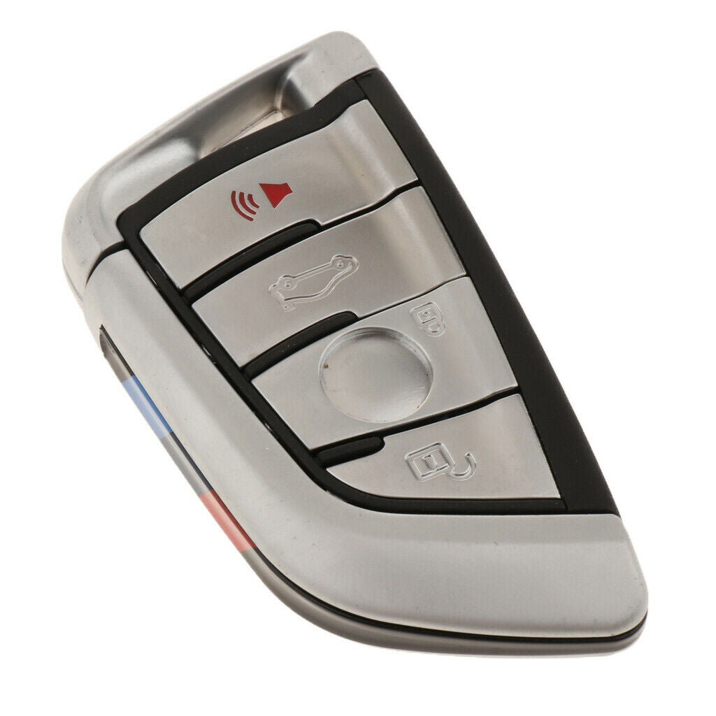 Blade Style Shell Smart Remote Key Case Fob 4 Button for BMW X5/X6