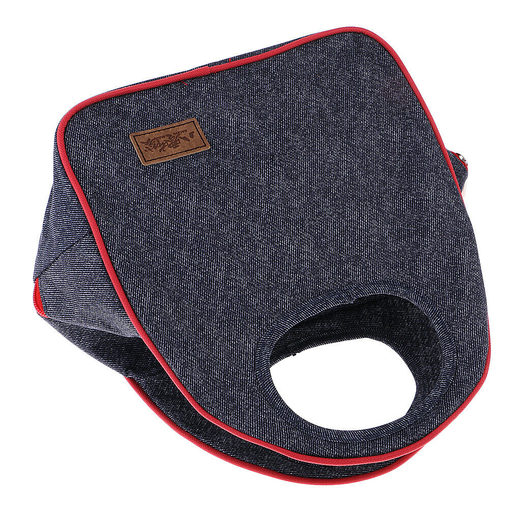 Woven Cool Bag Lunch Box School Office Picnic Insulated Thermal Cooler Totes