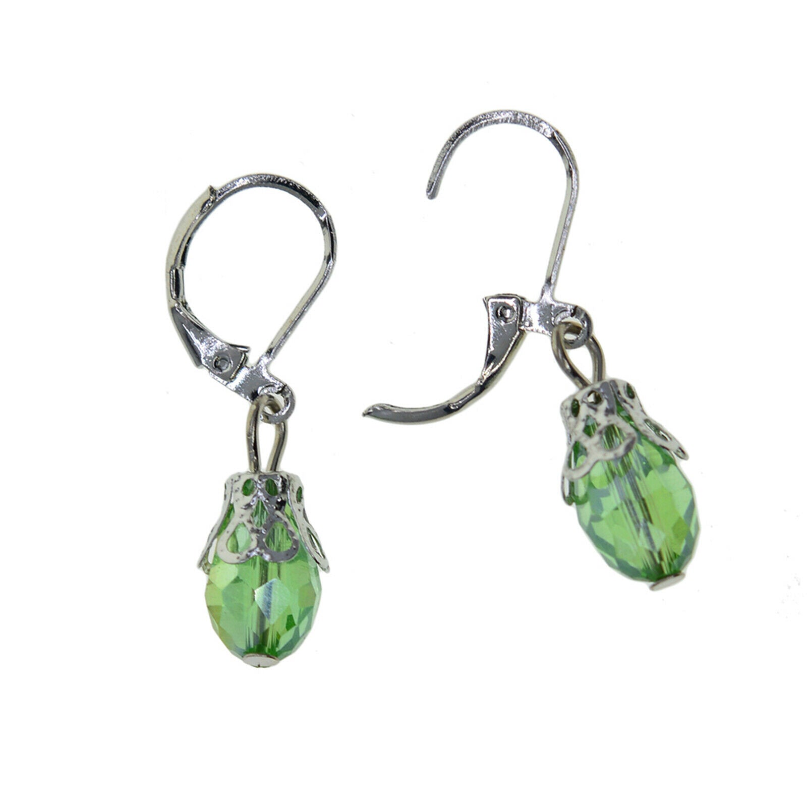 200x Lever Back Earring Hooks Charms French Earwires DIY Beads Chain Jewelry