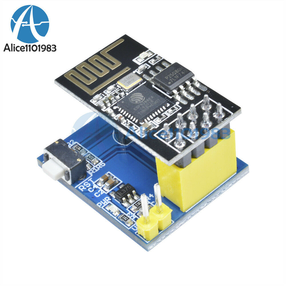 3.7V ESP8266 ESP-01S WIFI Wireless Transceiver DS18B20 Temperature Sensor Module