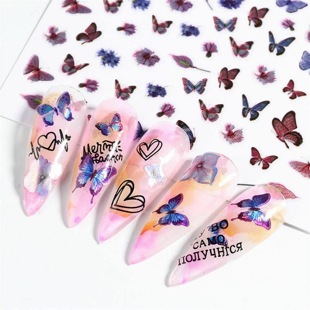 Tool Nail Art Stickers DIY Butterfly Nail Art Stickers Butterfly Designs