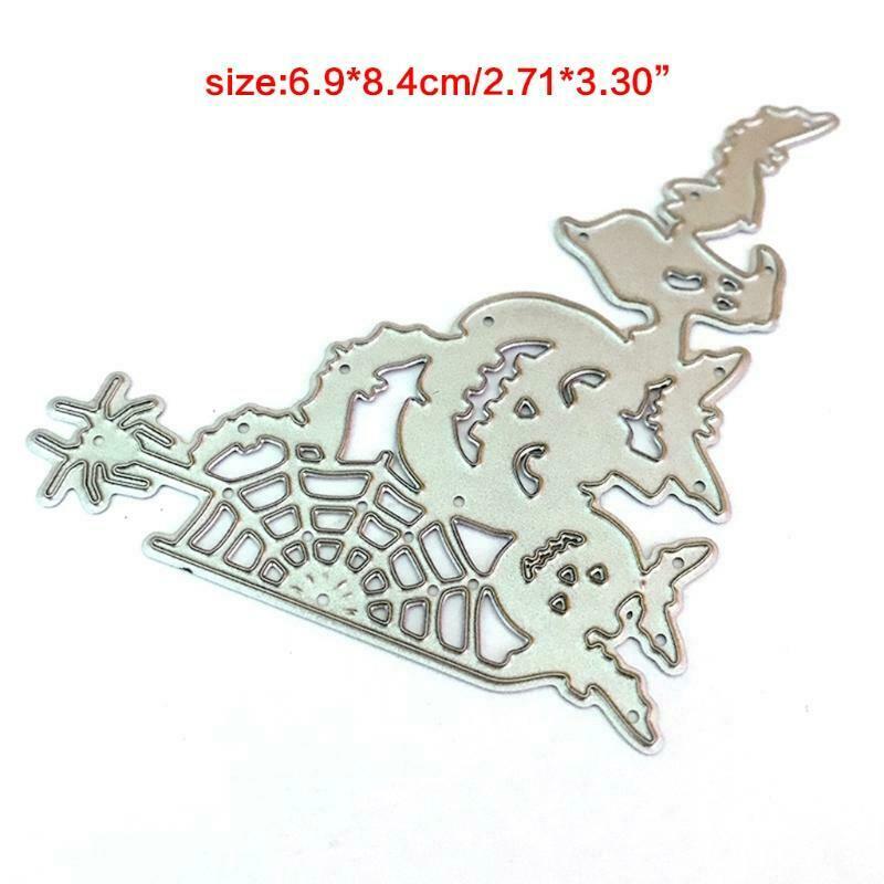 Halloween Corner Metal Cutting Dies Stencil DIY Scrapbooking Album Paper Card