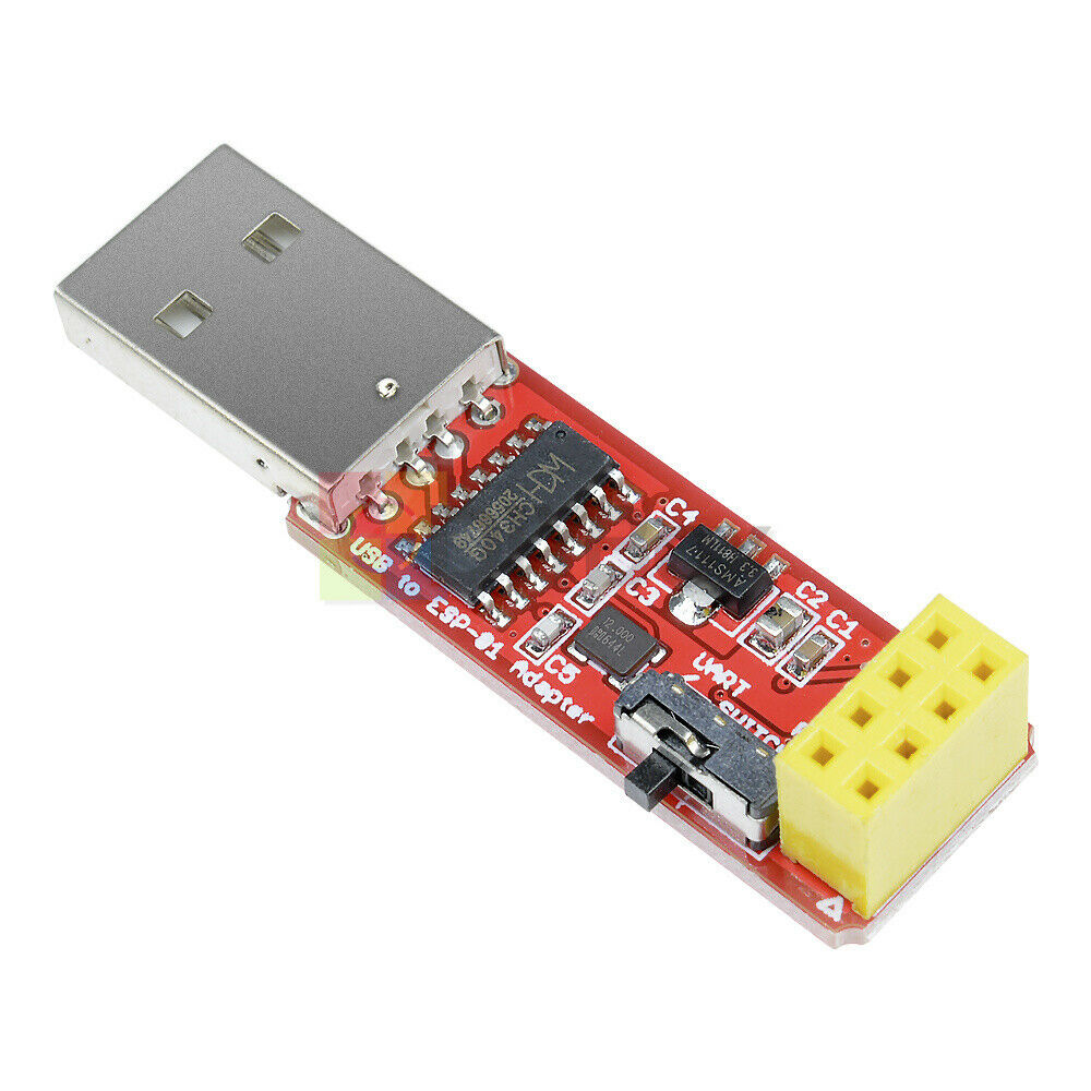 Wireless USB to ESP8266 ESP-01S Serial Wifi Adapter Module TTL W/ CH340G Driver
