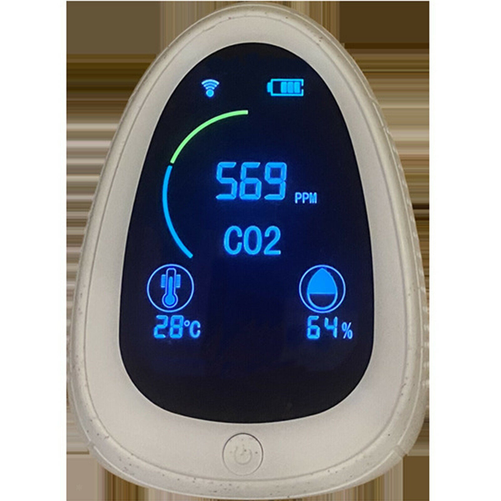 Air Quality Monitor CO2 Meter Leak Detector NDIR Sensor Real Time Dispaly