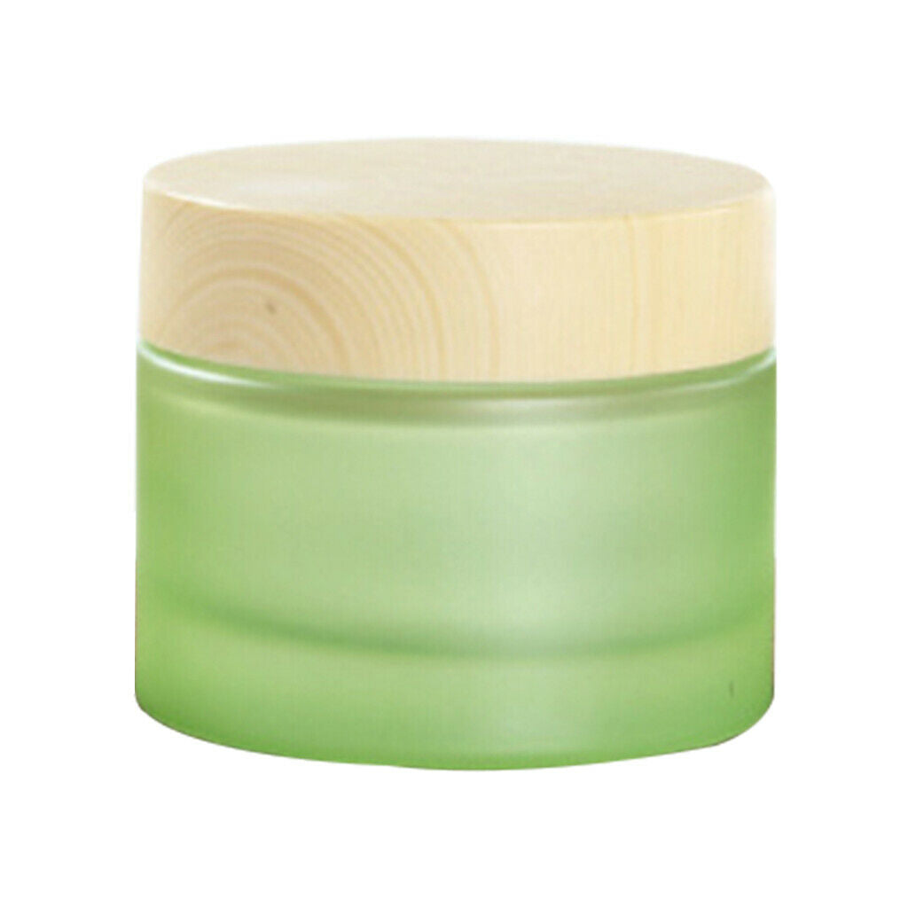 4Pcs 20g/50g Empty Glass Lotion Lip Balm Jars Body Butter Sample Container