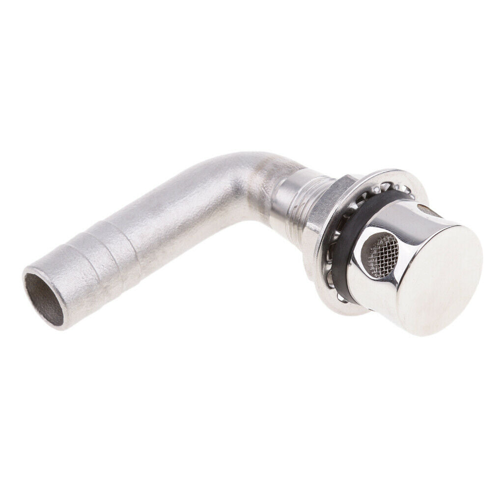 Marine Grade Stainless Steel 90 Degree Angle Fuel Gas Tank Vent