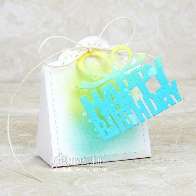Happy Birthday Letters Cutting Die DIY Photo Album Cards Making Decorative Die