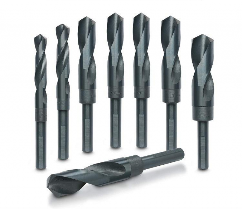 8Pcs Steel Metal Rust Removal Tool Large Size Metric Drill Bit Rust Removal